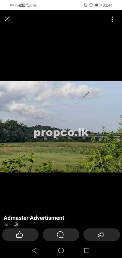 50 Perches Bare Land for Sale in Tangalla